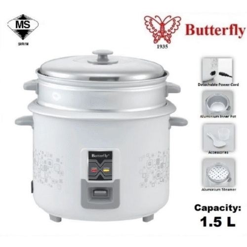 Butterfly Rice cooker + Steamer