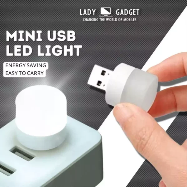 Portable USB LED Light Soft Light Eye Protection Night Light 2 LED 5V