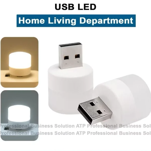 Portable USB LED Light Soft Light Eye Protection Night Light 2 LED 5V